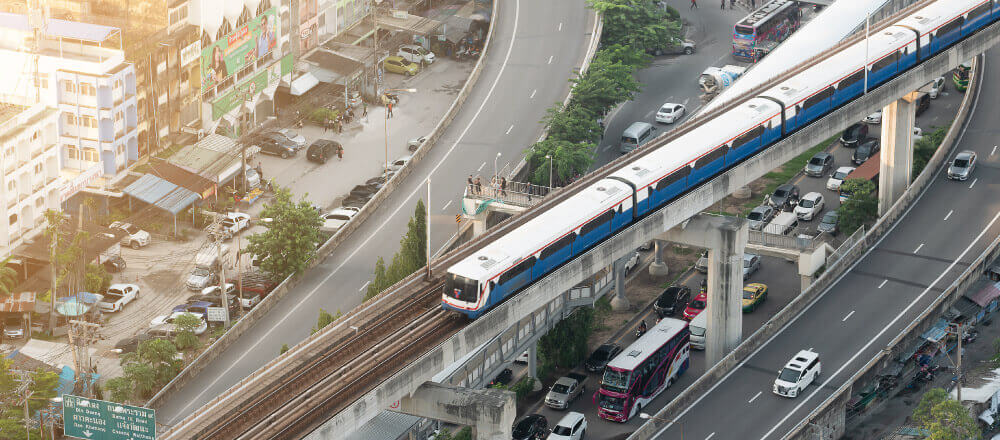 สถานที่ตั้งของสถานีรถไฟฟ้า BTS บางนา