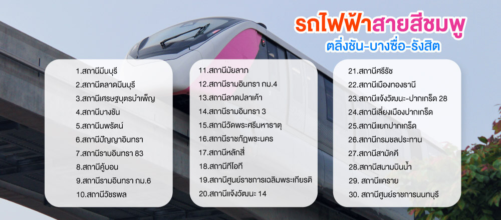 โครงการทาวน์เฮาส์ - ทาวน์โฮมใกล้รถไฟฟ้าสายสีชมพู