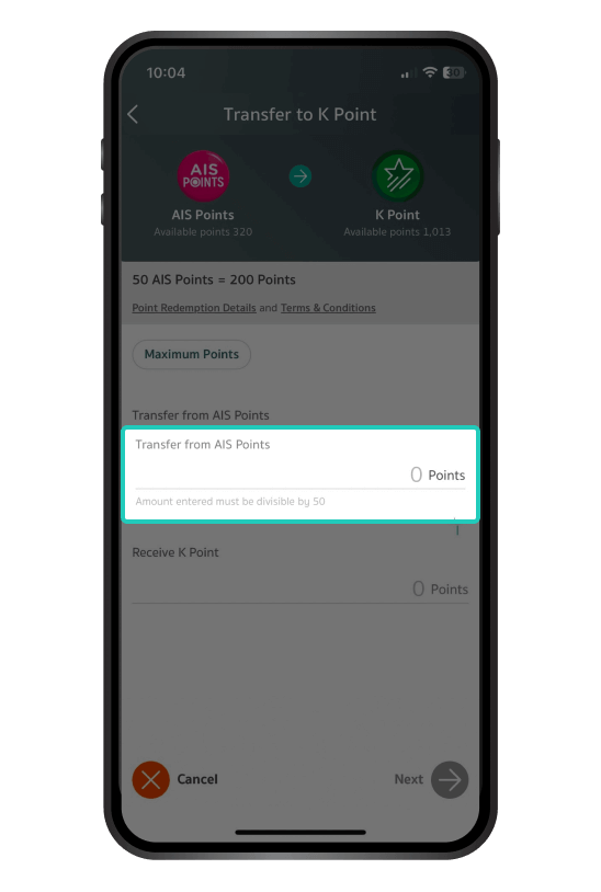How to transfer points from other loyalty programs to K Points 5