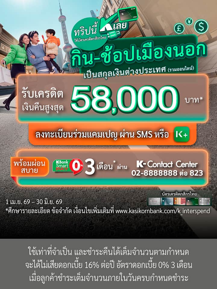 ช้อป, shop, ออนไลน์, หน้าร้าน, สกุลเงินต่างประเทศ, เที่ยวต่างประเทศ, ใช้จ่ายที่ต่างประเทศ, บัตรเครดิตกสิกร เงินคืน, บัตรเครดิตกสิกร ตั๋วเครื่องบินฟรี, บัตรเครดิตท่องเที่ยวต่างประเทศ, ใช้บัตรเครดิตเที่ยวญี่ปุ่น, ใช้บัตรเครดิตเที่ยวฮ่องกง