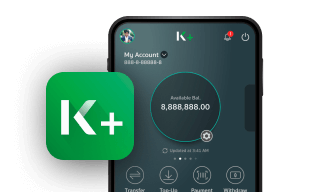 K PLUS is the most-used mobile
                                  banking service in Thailand.