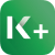 k plus icon