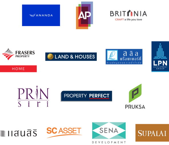 บริษัทอสังหาที่ร่วมโครงการ