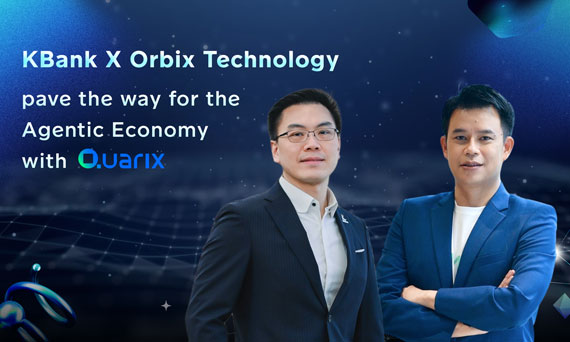 KBank partners with Orbix Technology to pave the way for the future of the agentic economy with Quarix blockchain infrastructure